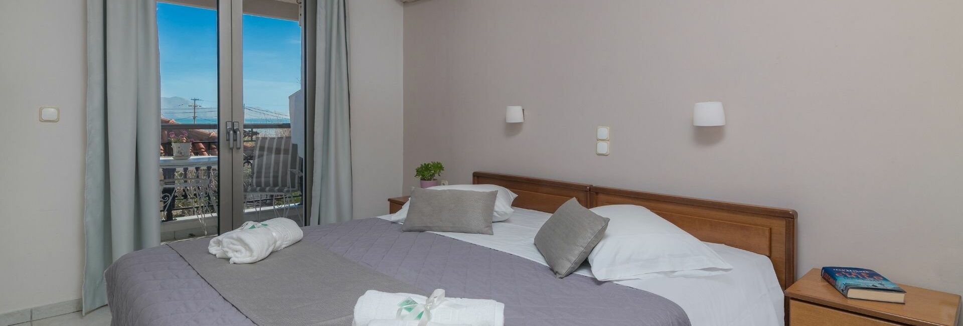 Standard Δίκλινο Δωμάτιο με 1 διπλό ή 2 μονά κρεβάτια με μπαλκόνι